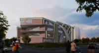 دانلود پروژه کامل دانشکده معماری به همراه تری دی